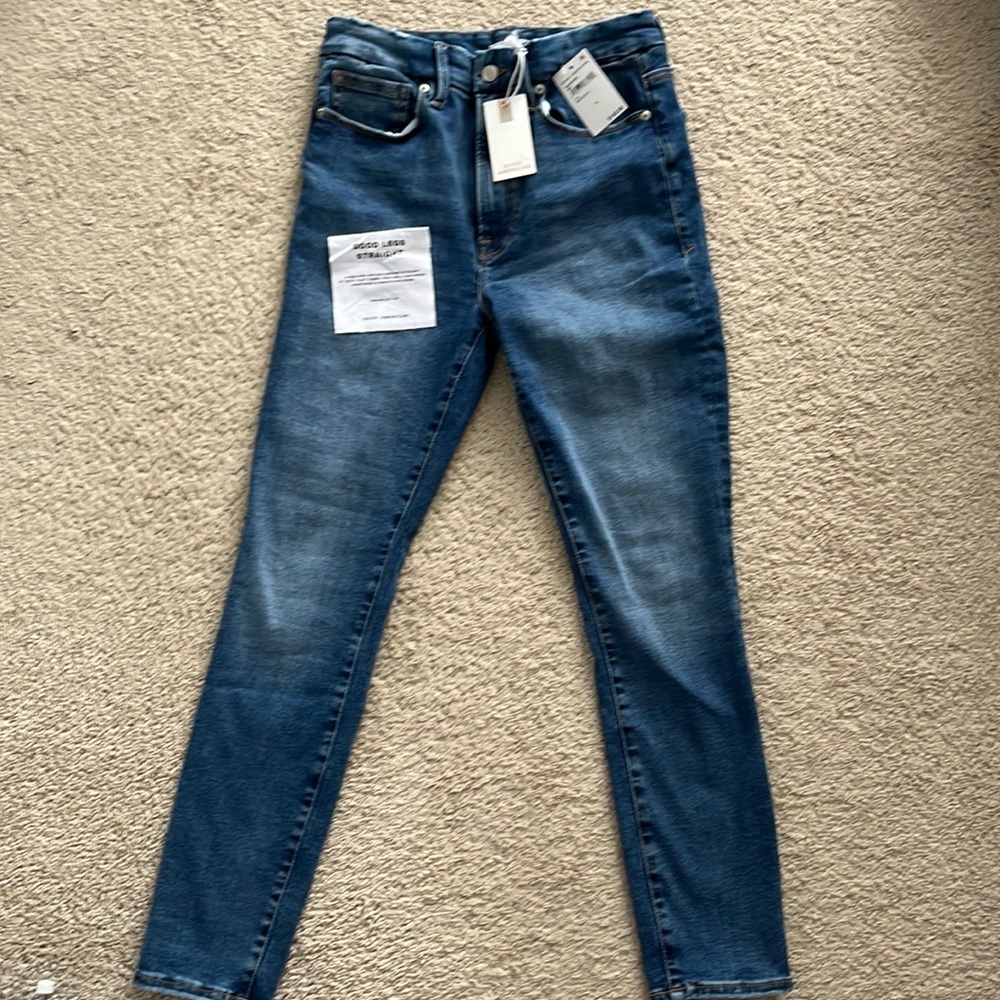 ALWAYS FITS GOOD LEGS STRAIGHT JEANS | INDIGO316 / size 6-12